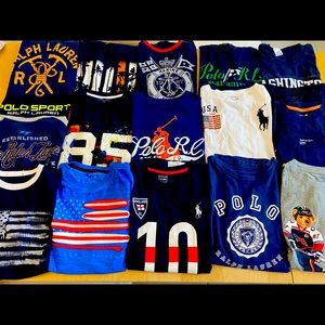 T shirts like new , some never used